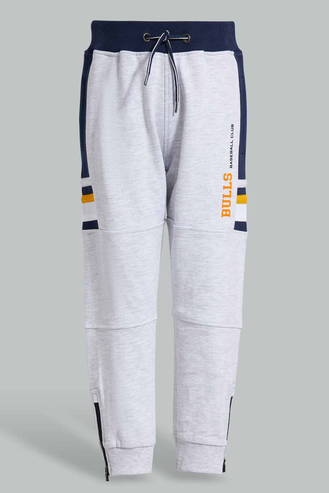 Redtag-Grey-Side-Cut-And-Sew-Panel-Track-Pant-BOY-Joggers,-Bundle,-Category:Joggers,-Colour:Grey,-Deals:2-For-90,-Deals:New-In,-Filter:Boys-(2-to-8-Yrs),-New-In-BOY-APL,-S22D,-Section:Boys-(0-to-14Yrs)-Boys-2 to 8 Years