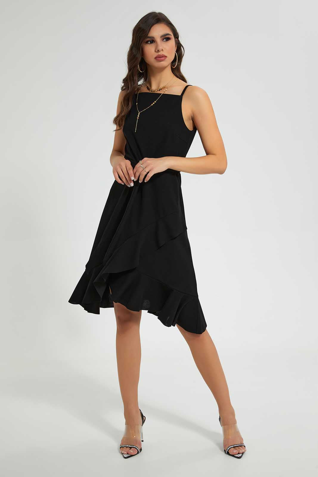 Redtag-Blush-Ruffle-Midi-Dress-Dresses-Women's-