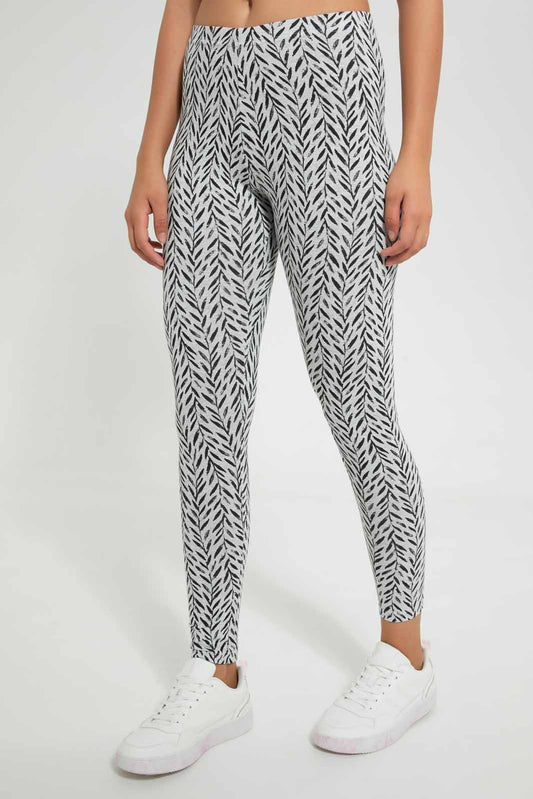 Redtag-Assorted-Allover-Print-Skinny-Legging-Leggings-Women's-