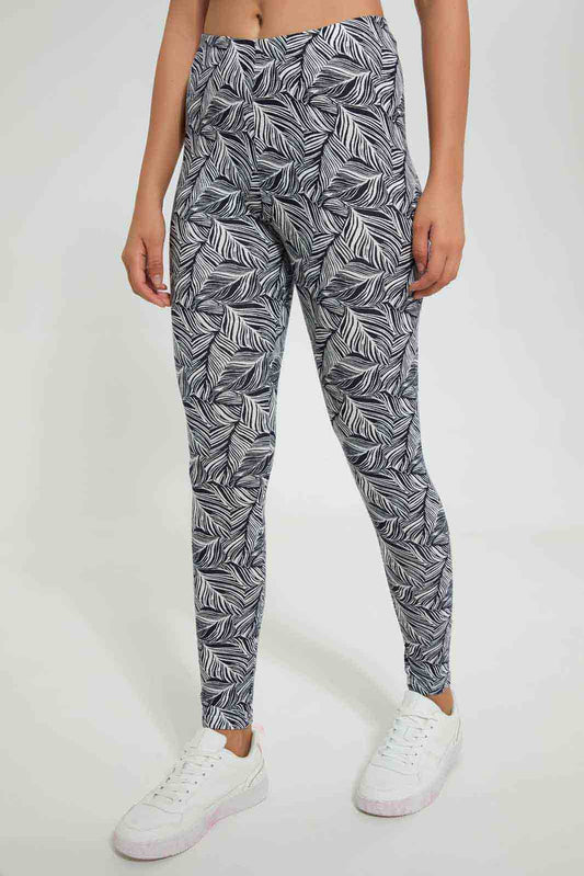 Redtag-Assorted-Allover-Print-Skinny-Legging-Leggings-Women's-
