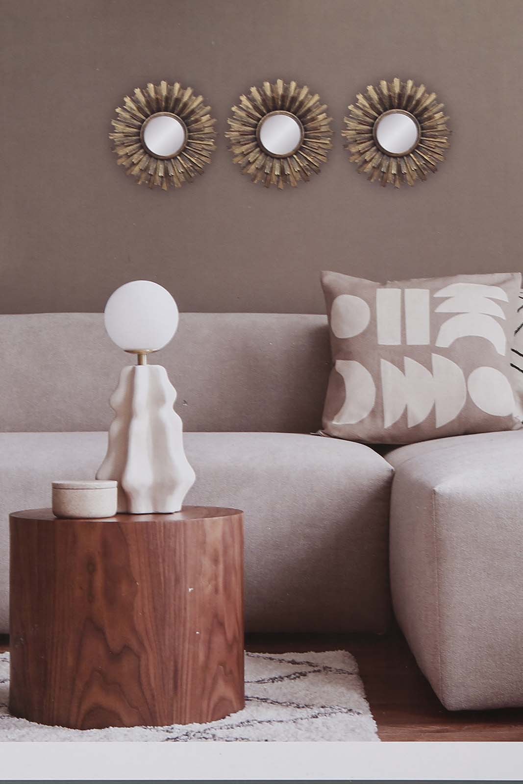 Redtag-Floral-Decorative-Mirror-Set(3-Piece)-Category:Mirrors,-Colour:Multicolour,-Deals:New-In,-Filter:Home-Decor,-HARMONY,-HMW-HOM-Wall-Decor-&-Mirrors,-New-In-HMW-HOM,-Non-Sale,-Section:Homewares,-W22O-Home-Decor-