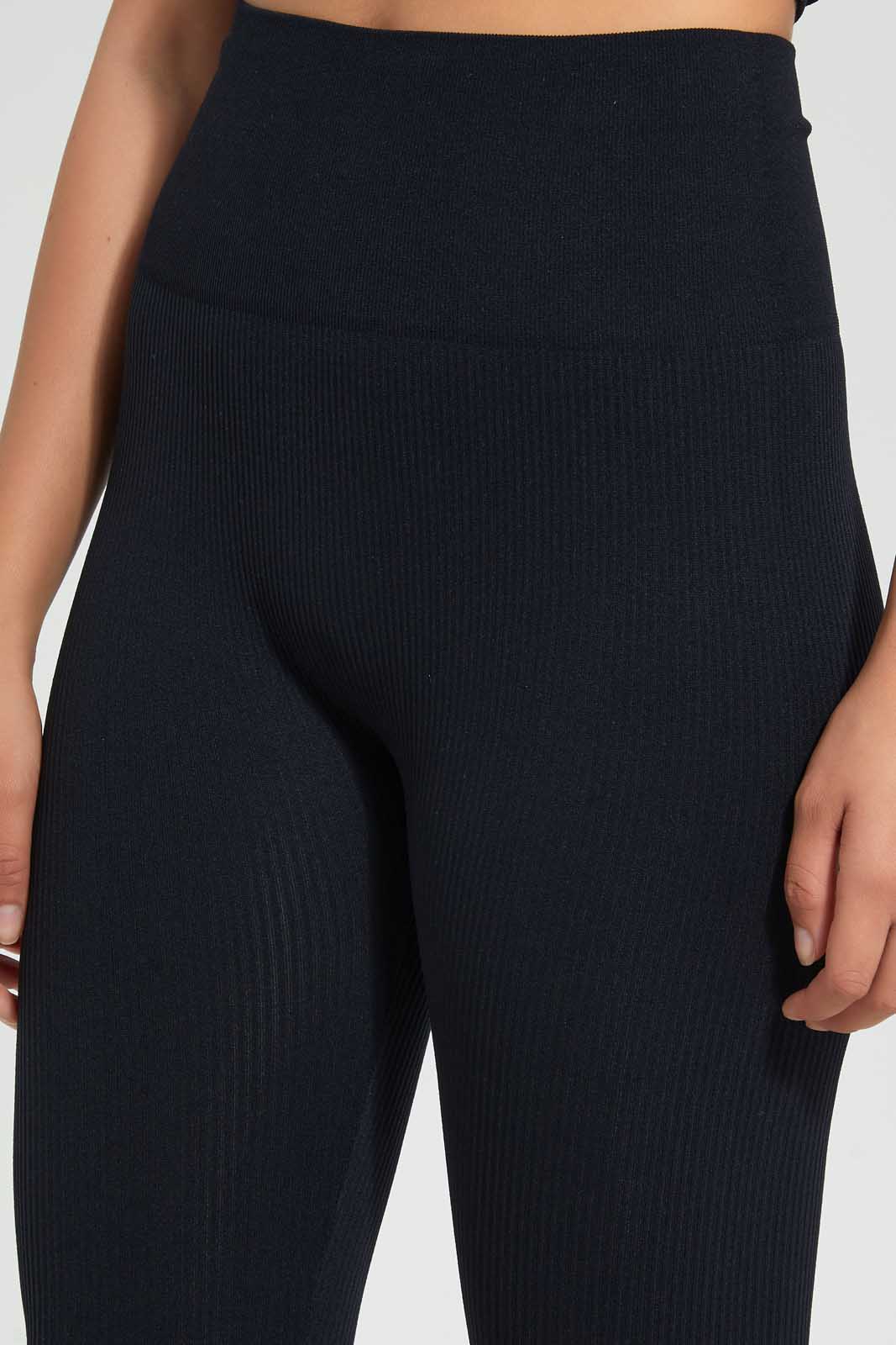 Redtag-Black-Seamless-Jogger-Category:Joggers,-Colour:Black,-Deals:4-For-90,-Deals:Sale,-Filter:Women's-Clothing,-S22C,-Sale-Women-APL,-Section:Women,-Women-Joggers-Women's-