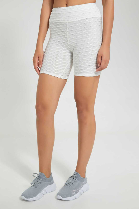 Redtag-Assorted-Allover-Printed-Active-Short-Active-Shorts-Women's-
