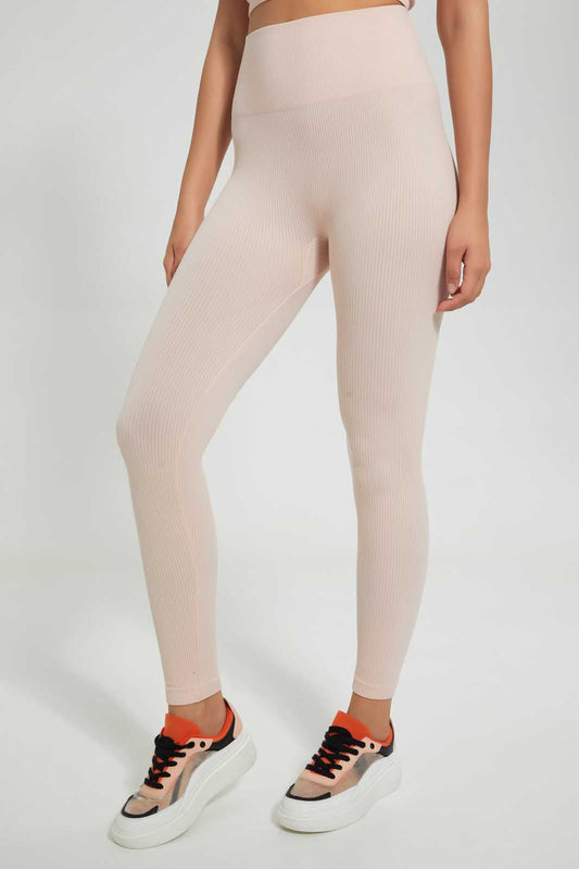 Redtag-Pink-Seamless-Jogger-Category:Joggers,-Colour:Pink,-Deals:4-For-90,-Deals:Sale,-Filter:Women's-Clothing,-S22C,-Sale-Women-APL,-Section:Women,-Women-Joggers-Women's-