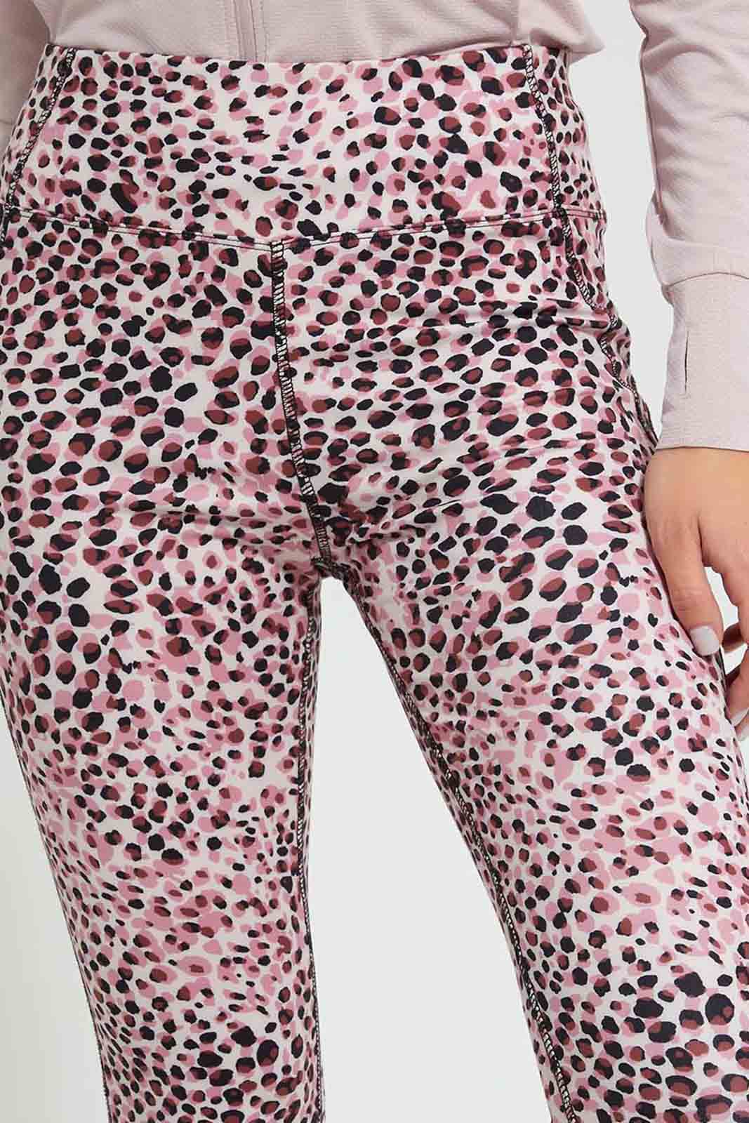 Redtag-Pink-Allover-Printed-Active-Pant-Joggers-Women's-