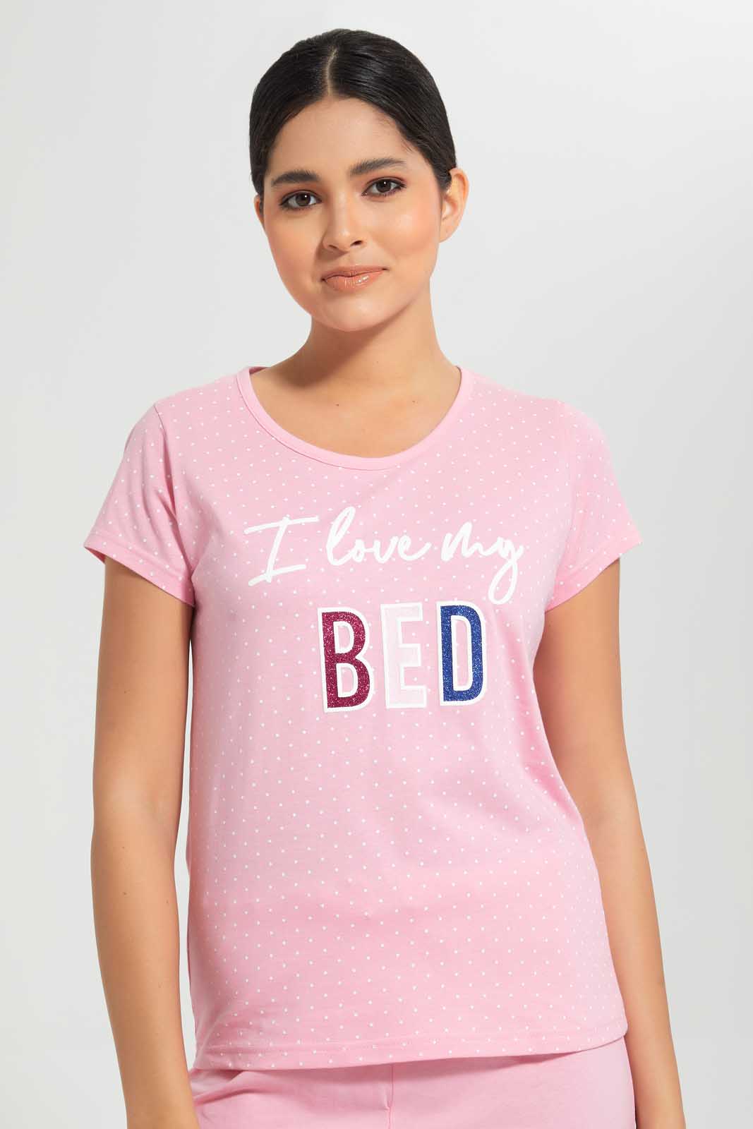 Redtag-Pink-Printed-Pyjama-Set-Pyjama-Sets-Women's-