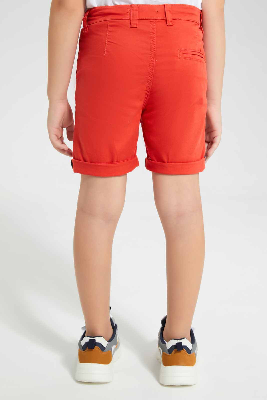 Redtag-Red-Chino-Shorts-BOY-Shorts,-Category:Shorts,-Colour:Red,-Deals:New-In,-Filter:Boys-(2-to-8-Yrs),-New-In-BOY-APL,-Non-Sale,-S22D,-Section:Boys-(0-to-14Yrs),-TBL-Boys-2 to 8 Years