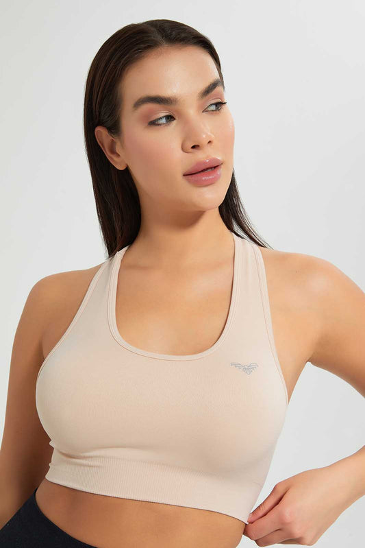Redtag-Pink-Sports-Bra-Sports-Bras-Women's-