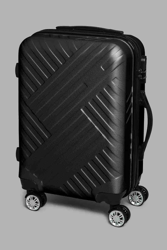 Redtag-Black-Color-(20-Inch)-Abs-Hard-Trolley-Case-Category:Luggage-Trolleys,-Colour:Black,-Filter:Travel-Accessories,-LUG-Luggage-Trolleys,-New-In,-New-In-LUG-ACC,-Non-Sale,-S22C,-Section:Homewares,-Section:Travel-Travel-Accessories-