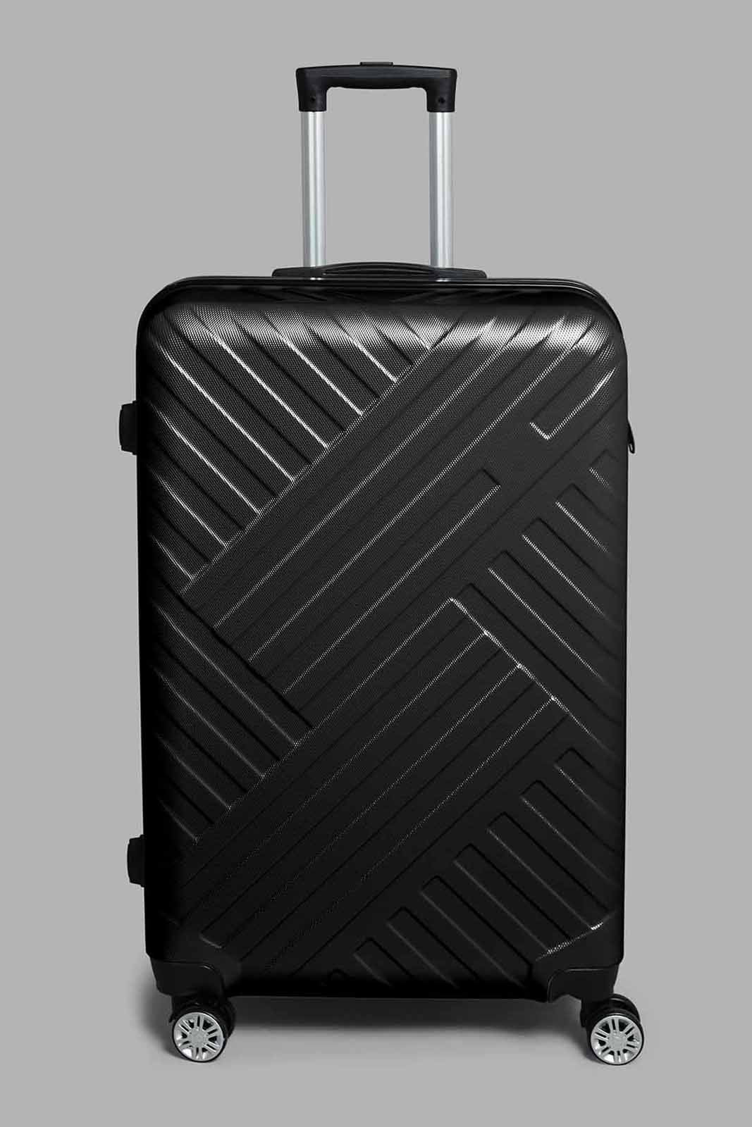 Redtag-Black-Color-(24-Inch)-Abs-Hard-Trolley-Case-Category:Luggage-Trolleys,-Colour:Black,-Filter:Travel-Accessories,-LUG-Luggage-Trolleys,-New-In,-New-In-LUG-ACC,-Non-Sale,-S22C,-Section:Homewares,-Section:Travel-Travel-Accessories-