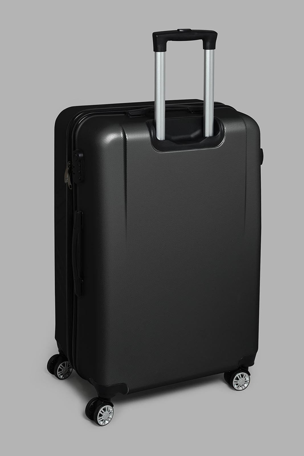 Redtag-Black-Color-(24-Inch)-Abs-Hard-Trolley-Case-Category:Luggage-Trolleys,-Colour:Black,-Filter:Travel-Accessories,-LUG-Luggage-Trolleys,-New-In,-New-In-LUG-ACC,-Non-Sale,-S22C,-Section:Homewares,-Section:Travel-Travel-Accessories-