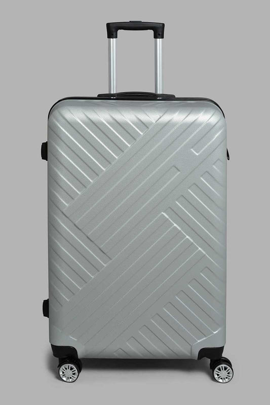 Redtag-Silver-Color-(24-Inch)-Abs-Hard-Trolley-Case-Category:Luggage-Trolleys,-Colour:Silver,-Filter:Travel-Accessories,-LUG-Luggage-Trolleys,-New-In,-New-In-LUG-ACC,-Non-Sale,-S22C,-Section:Homewares,-Section:Travel-Travel-Accessories-
