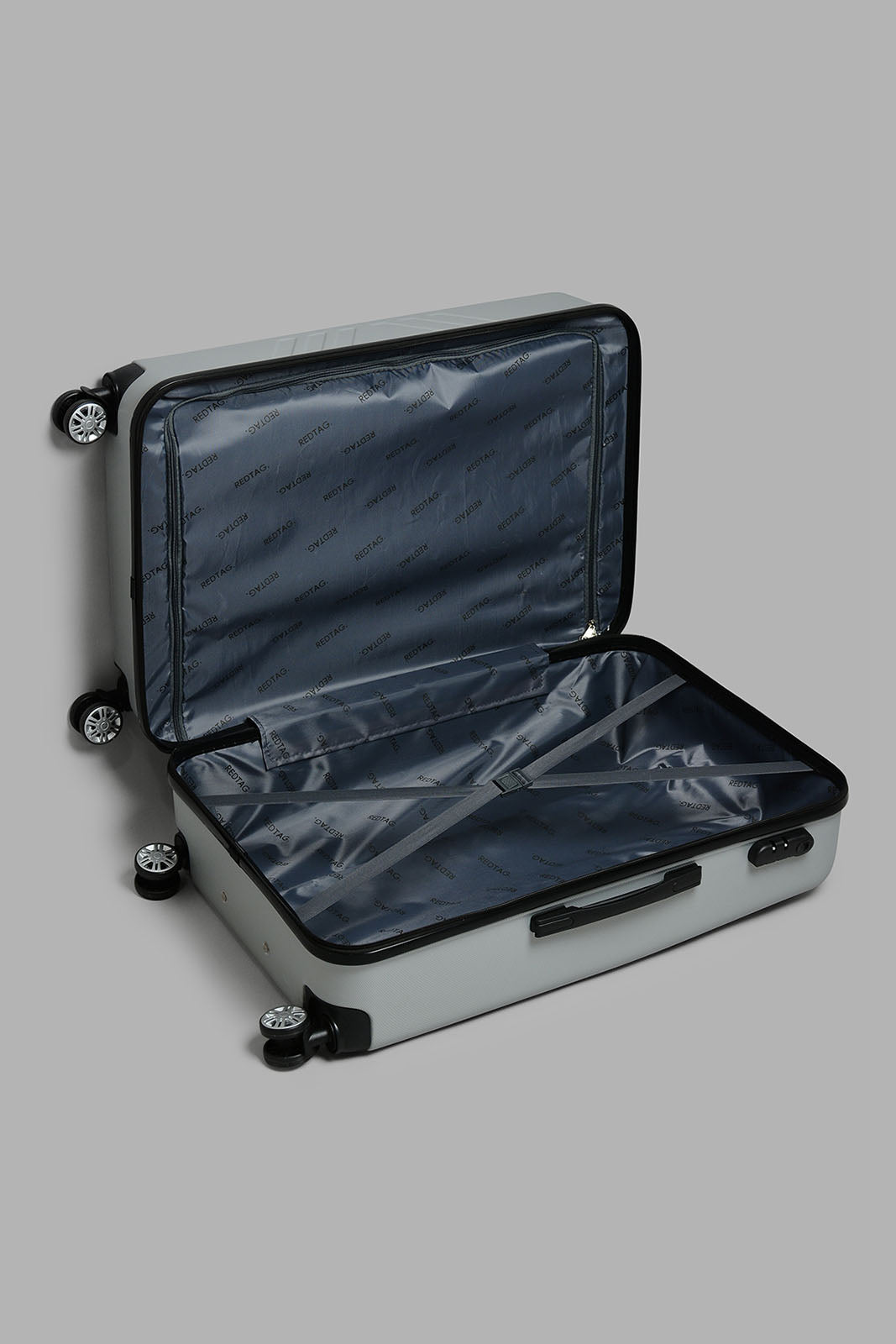 Redtag-Silver-Color-(24-Inch)-Abs-Hard-Trolley-Case-Category:Luggage-Trolleys,-Colour:Silver,-Filter:Travel-Accessories,-LUG-Luggage-Trolleys,-New-In,-New-In-LUG-ACC,-Non-Sale,-S22C,-Section:Homewares,-Section:Travel-Travel-Accessories-