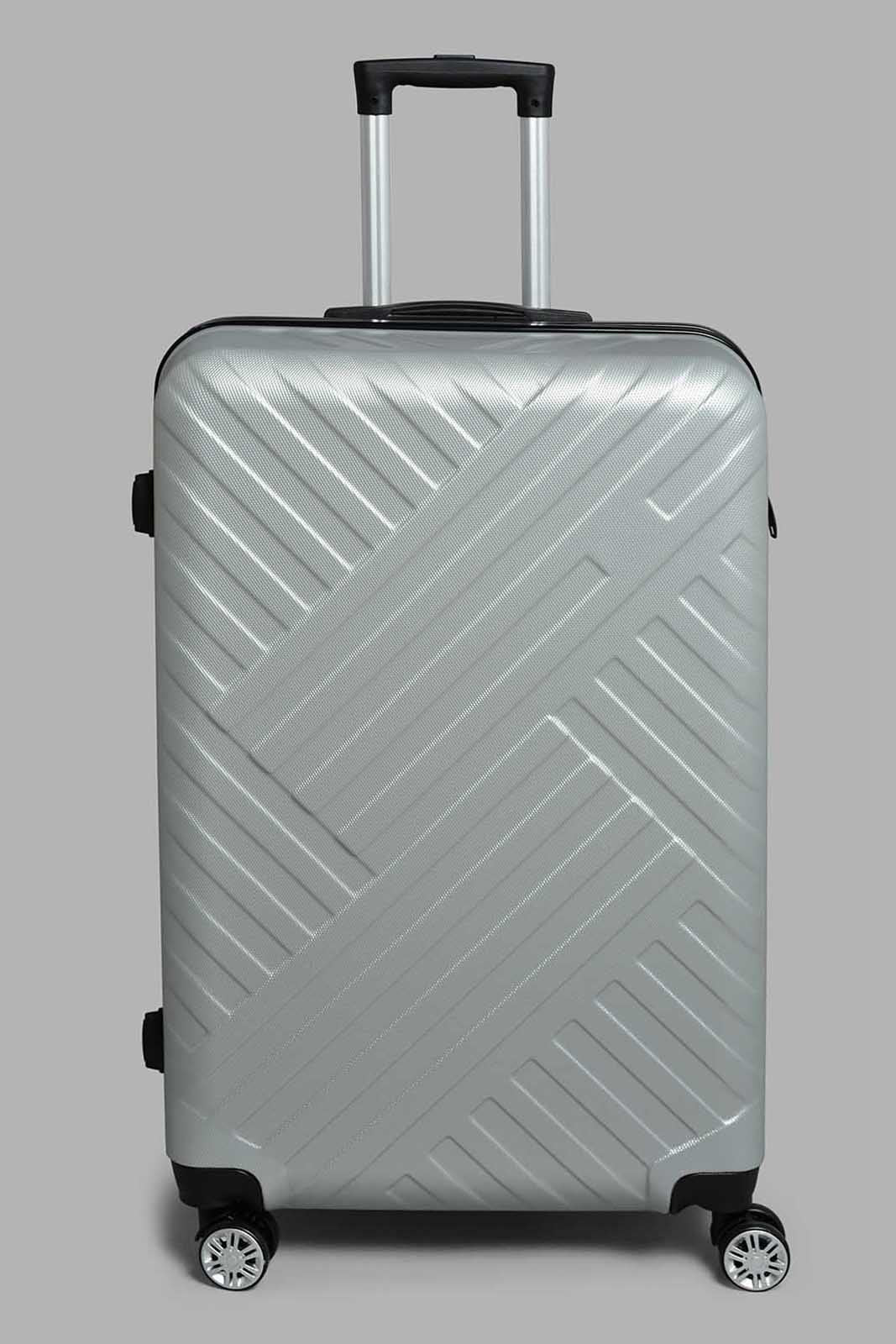 Redtag-Silver-Color-(28-Inch)-Abs-Hard-Trolley-Case-Category:Luggage-Trolleys,-Colour:Silver,-Filter:Travel-Accessories,-LUG-Luggage-Trolleys,-New-In,-New-In-LUG-ACC,-Non-Sale,-S22C,-Section:Homewares,-Section:Travel-Travel-Accessories-