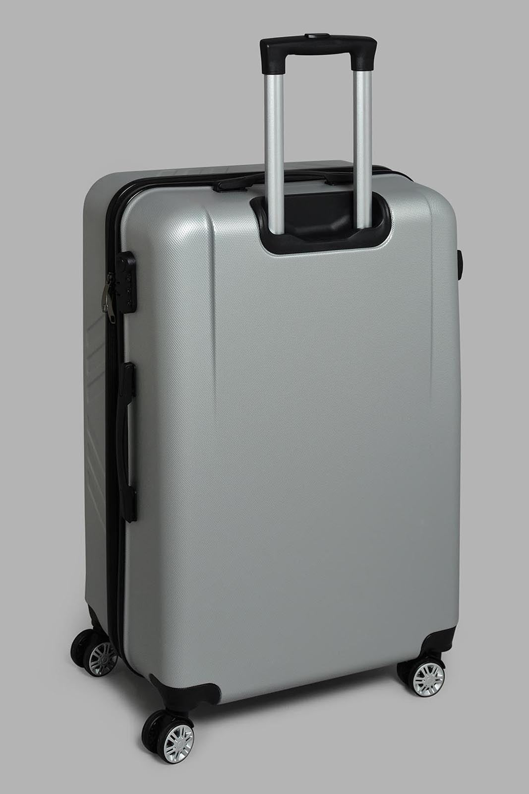 Redtag-Silver-Color-(28-Inch)-Abs-Hard-Trolley-Case-Category:Luggage-Trolleys,-Colour:Silver,-Filter:Travel-Accessories,-LUG-Luggage-Trolleys,-New-In,-New-In-LUG-ACC,-Non-Sale,-S22C,-Section:Homewares,-Section:Travel-Travel-Accessories-