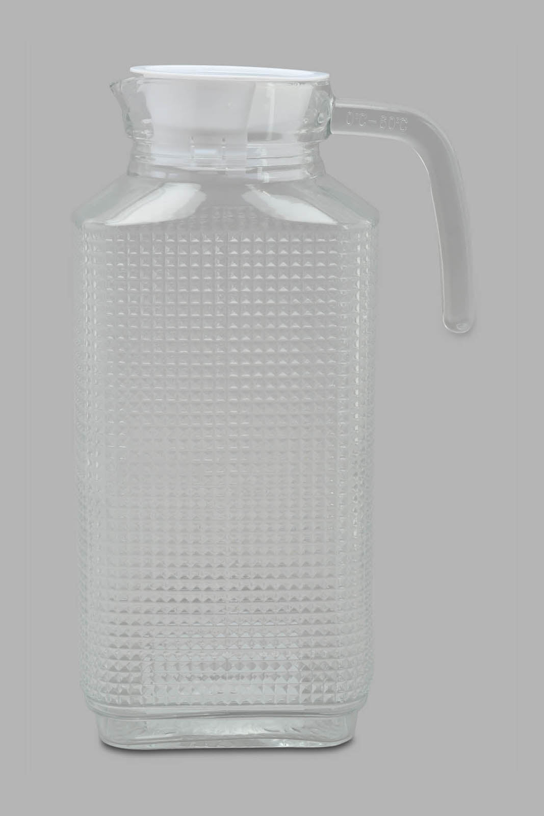 Redtag-Clear-Texture-Glass-Jug-Pitchers-Home-Dining-
