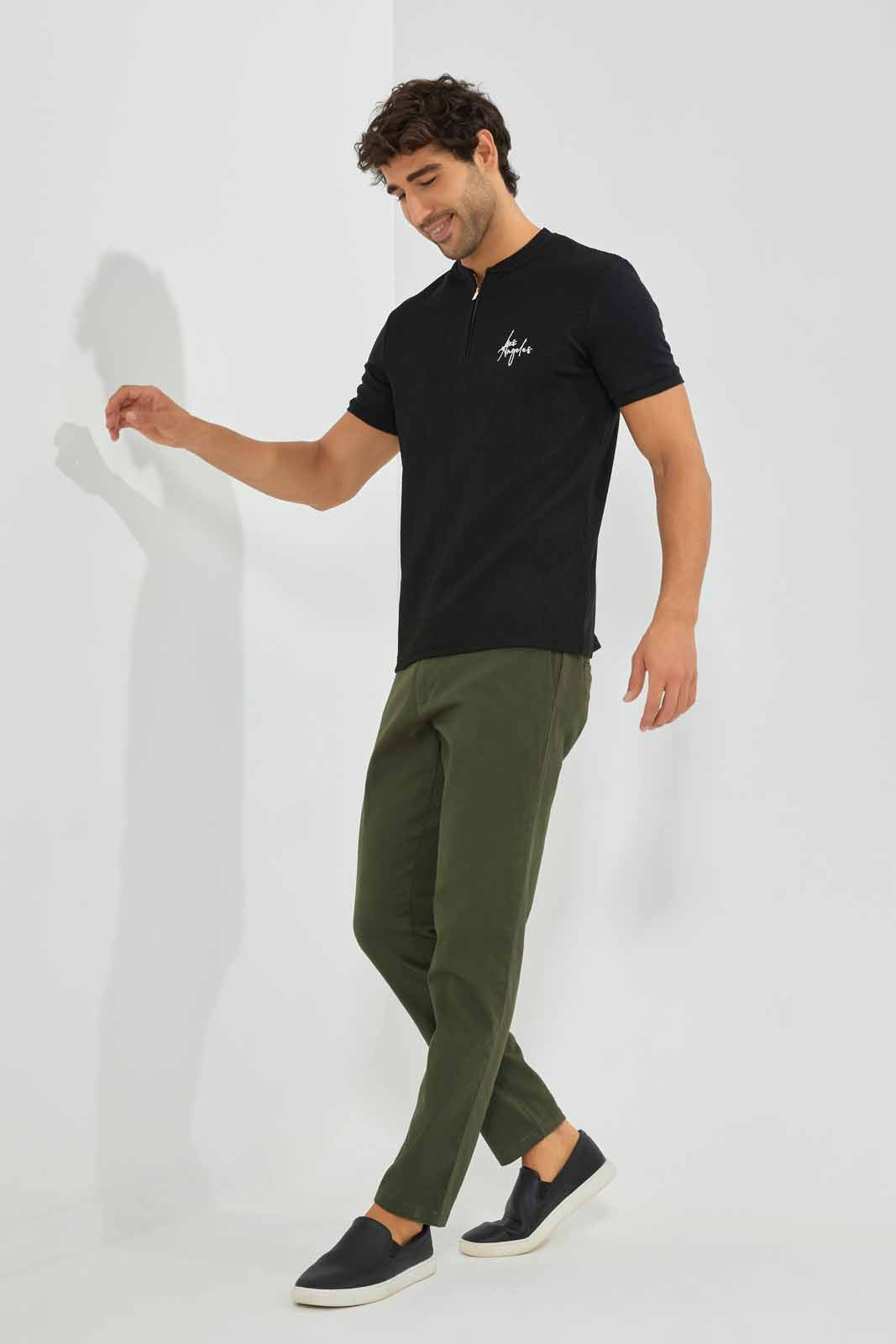 Redtag-Olive-Chino-Pant-Category:Trousers,-Colour:Olive,-Deals:New-In,-Filter:Men's-Clothing,-Men-Trousers,-New-In-Men-APL,-Non-Sale,-S22C,-Section:Men,-TBL-Men's-