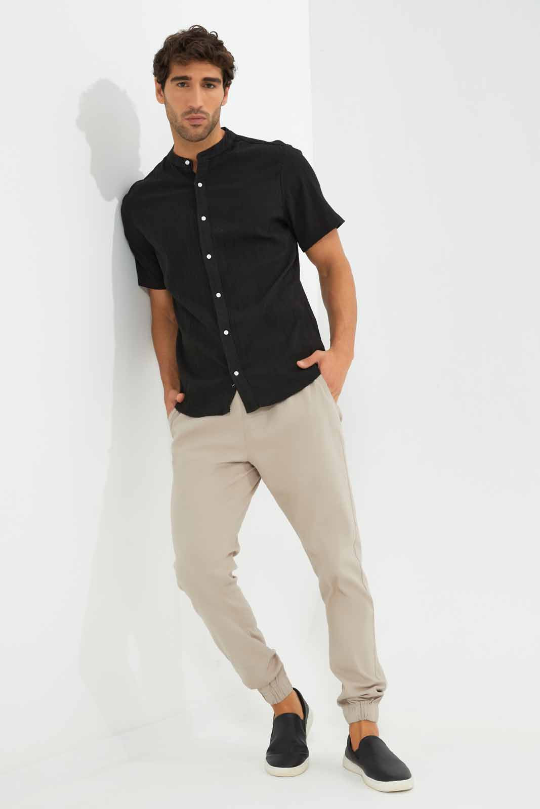 Redtag-Beige-Slim-Fit-Jogger-Category:Trousers,-Colour:Beige,-Deals:New-In,-Filter:Men's-Clothing,-Men-Trousers,-New-In-Men-APL,-Non-Sale,-S22C,-Section:Men,-TBL-Men's-