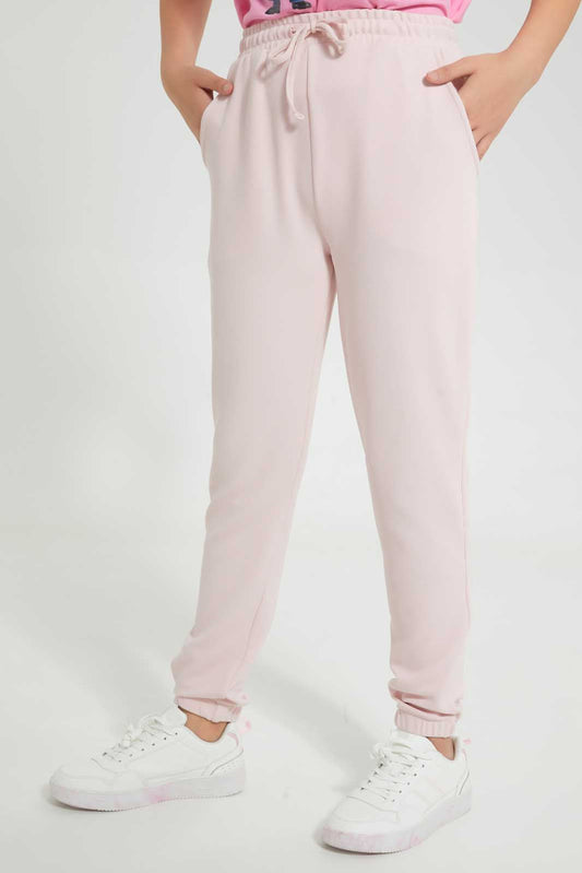 Redtag-Pink-Harem-Pant-Harem-Pants-Senior-Girls-9 to 14 Years