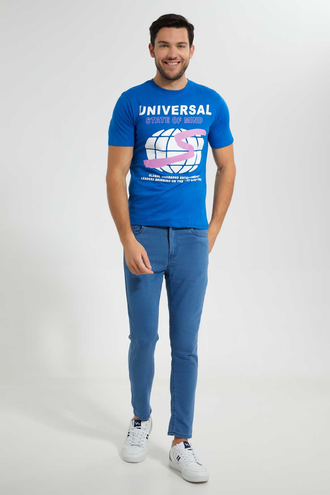 Redtag-Blue-Graphic-T-Shirt-Graphic-T-Shirts-Men's-