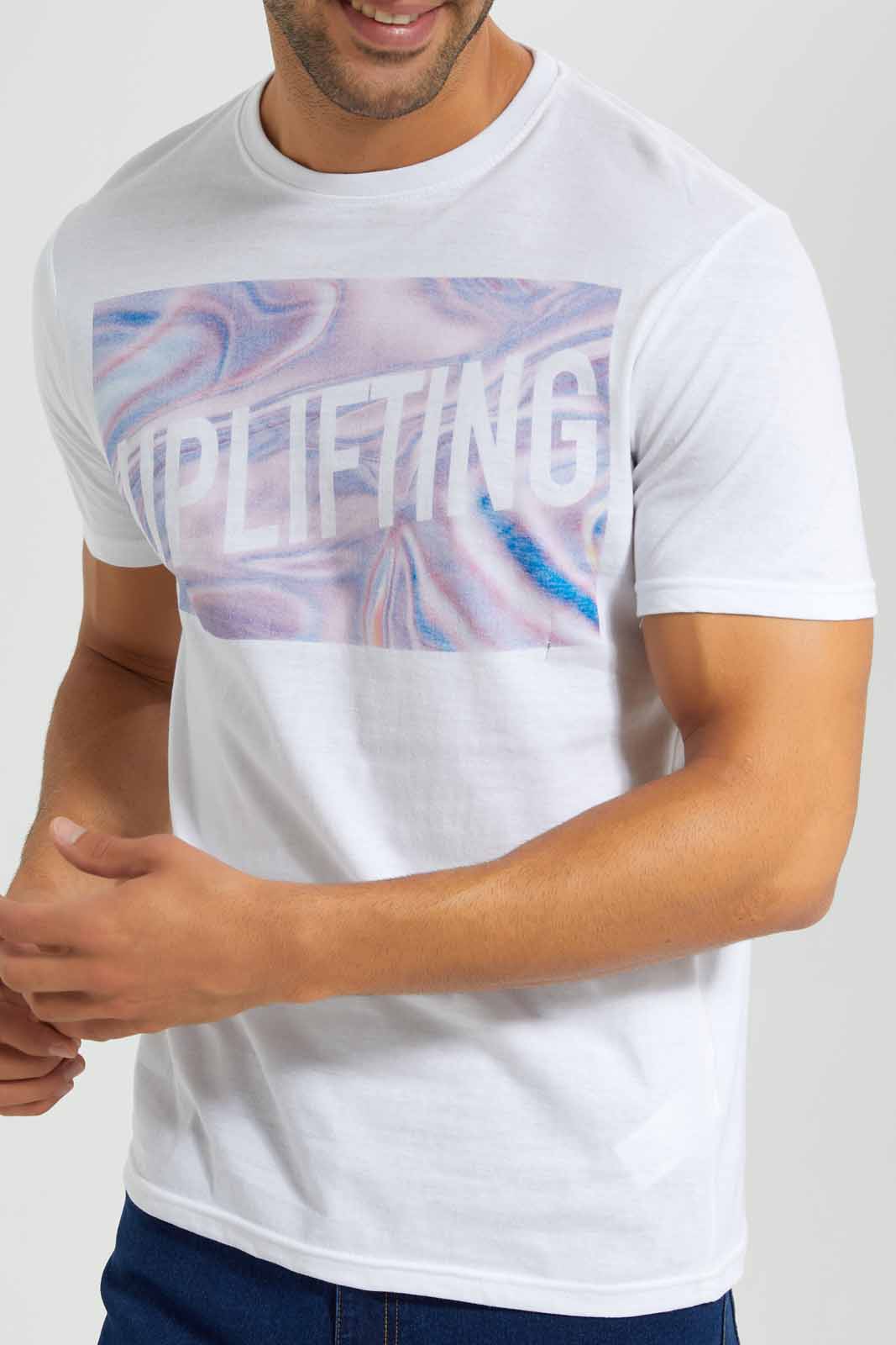 Redtag-White-Graphic-T-Shirt-Category:T-Shirts,-Colour:White,-Deals:4-For-90,-Deals:New-In,-Filter:Men's-Clothing,-Men-T-Shirts,-New-In-Men-APL,-S22C,-Section:Men,-TBL-Men's-