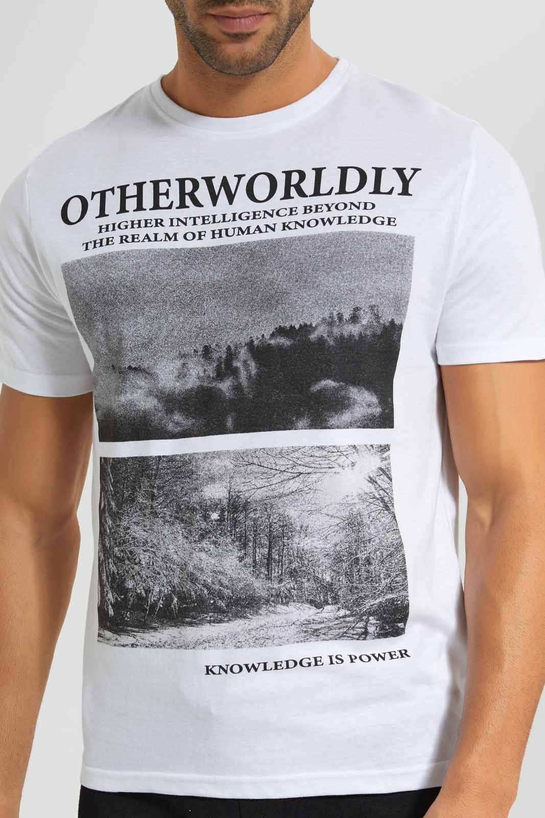 Redtag-White-Graphic-T-Shirt-Category:T-Shirts,-Colour:White,-Deals:4-For-90,-Deals:New-In,-Filter:Men's-Clothing,-Men-T-Shirts,-New-In-Men-APL,-S22C,-Section:Men,-TBL-Men's-