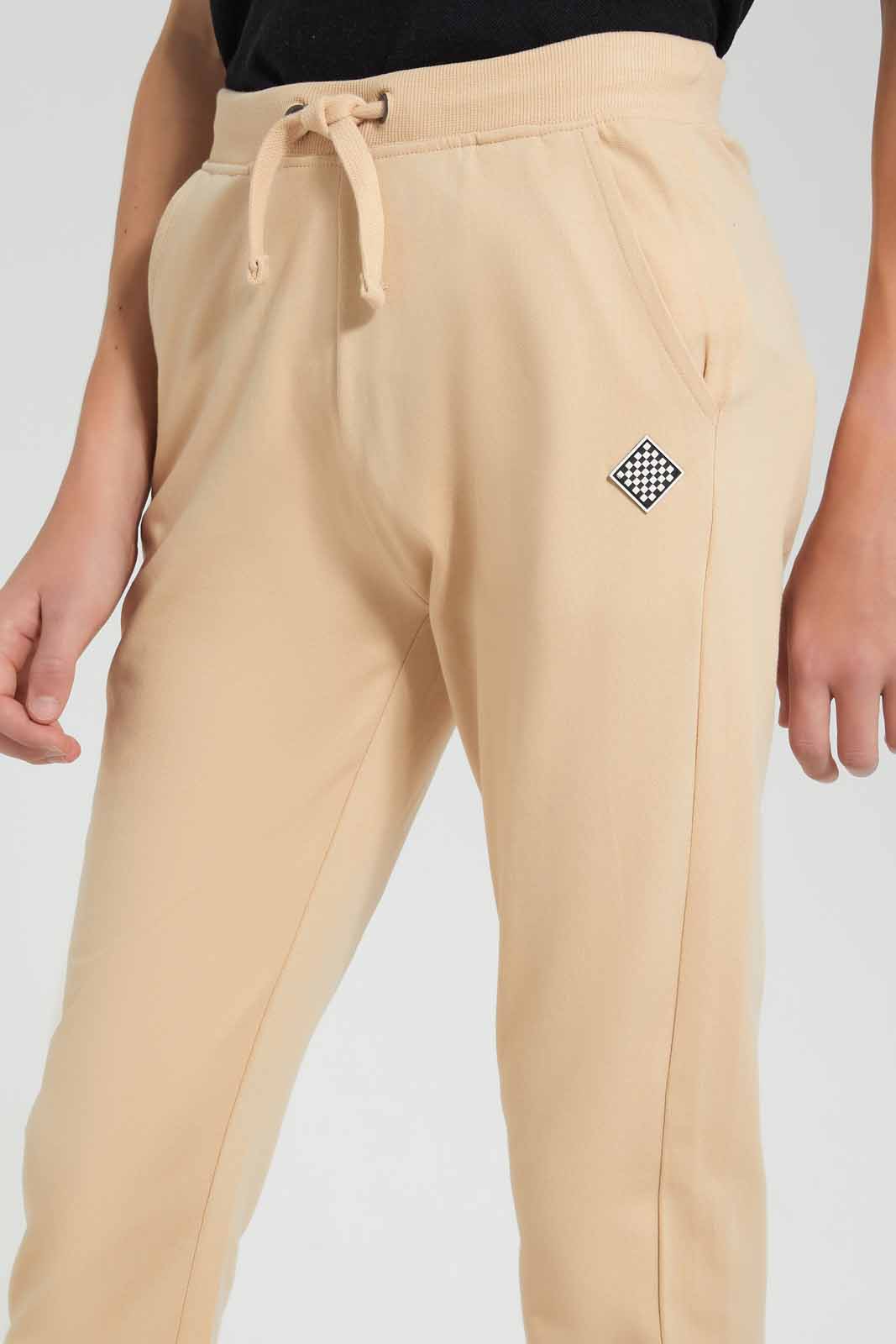 Redtag-Beige-Table-Active-Pant-BSR-Joggers,-Category:Joggers,-Colour:Beige,-Filter:Senior-Boys-(9-to-14-Yrs),-New-In,-New-In-BSR-APL,-Non-Sale,-RMD-add,-S22C,-Section:Kidswear,-TBL--