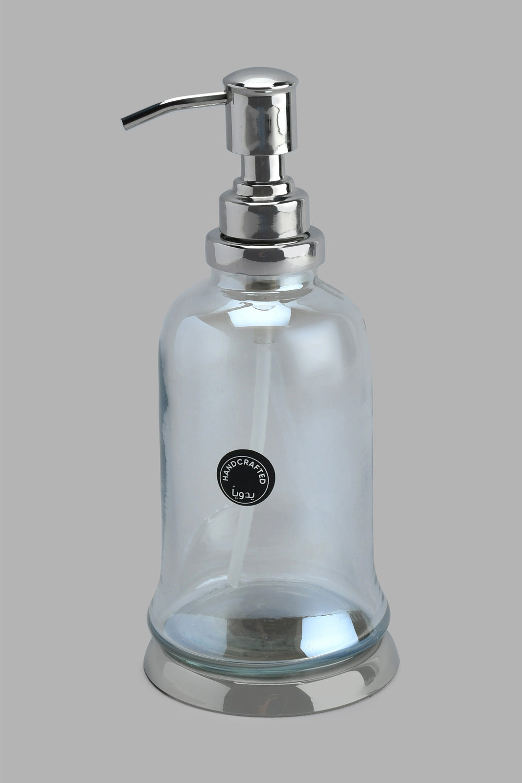 Silver Lotion Dispenser