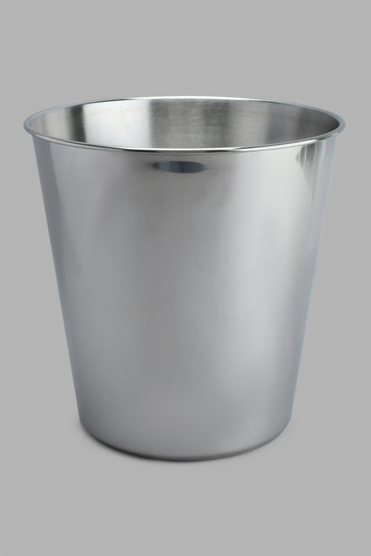 Silver Waste Bin