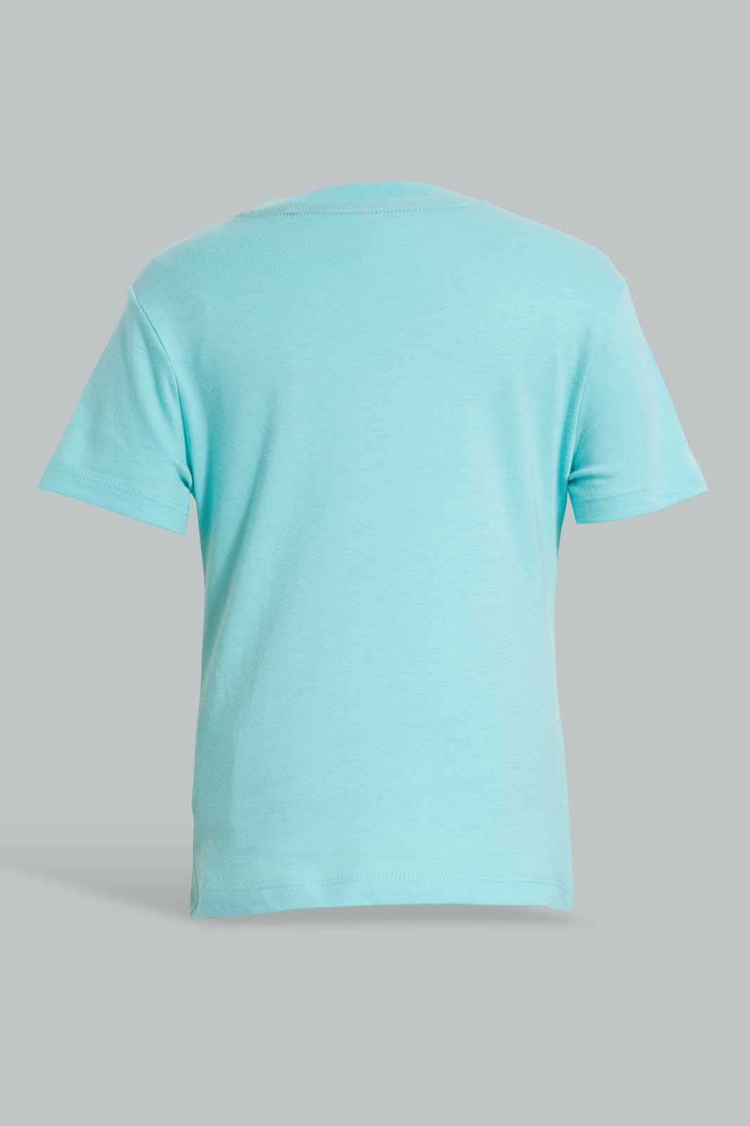 Redtag-Blue-Lobster-T-Shirt-For-Baby-Boys-Category:T-Shirts,-Colour:Blue,-Deals:Sale,-Filter:Infant-Boys-(3-to-24-Mths),-INB-T-Shirts,-S22C,-Sale-INB-APL,-Section:Boys-(0-to-14Yrs)-Infant-Boys-3 to 24 Months