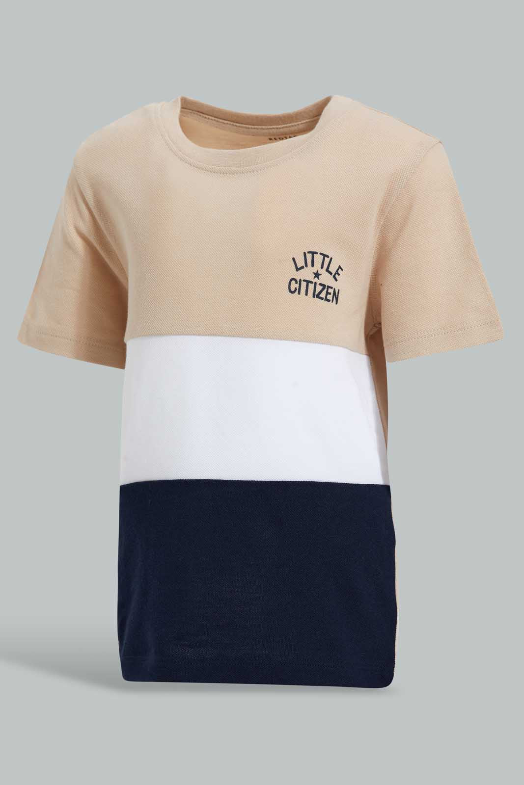 Redtag-Multicolour-Cut-And-Sew-T-Shirt-For-Baby-Boys-Category:T-Shirts,-Colour:Multicolour,-Deals:Sale,-Filter:Infant-Boys-(3-to-24-Mths),-INB-T-Shirts,-S22C,-Sale-INB-APL,-Section:Boys-(0-to-14Yrs)-Infant-Boys-3 to 24 Months