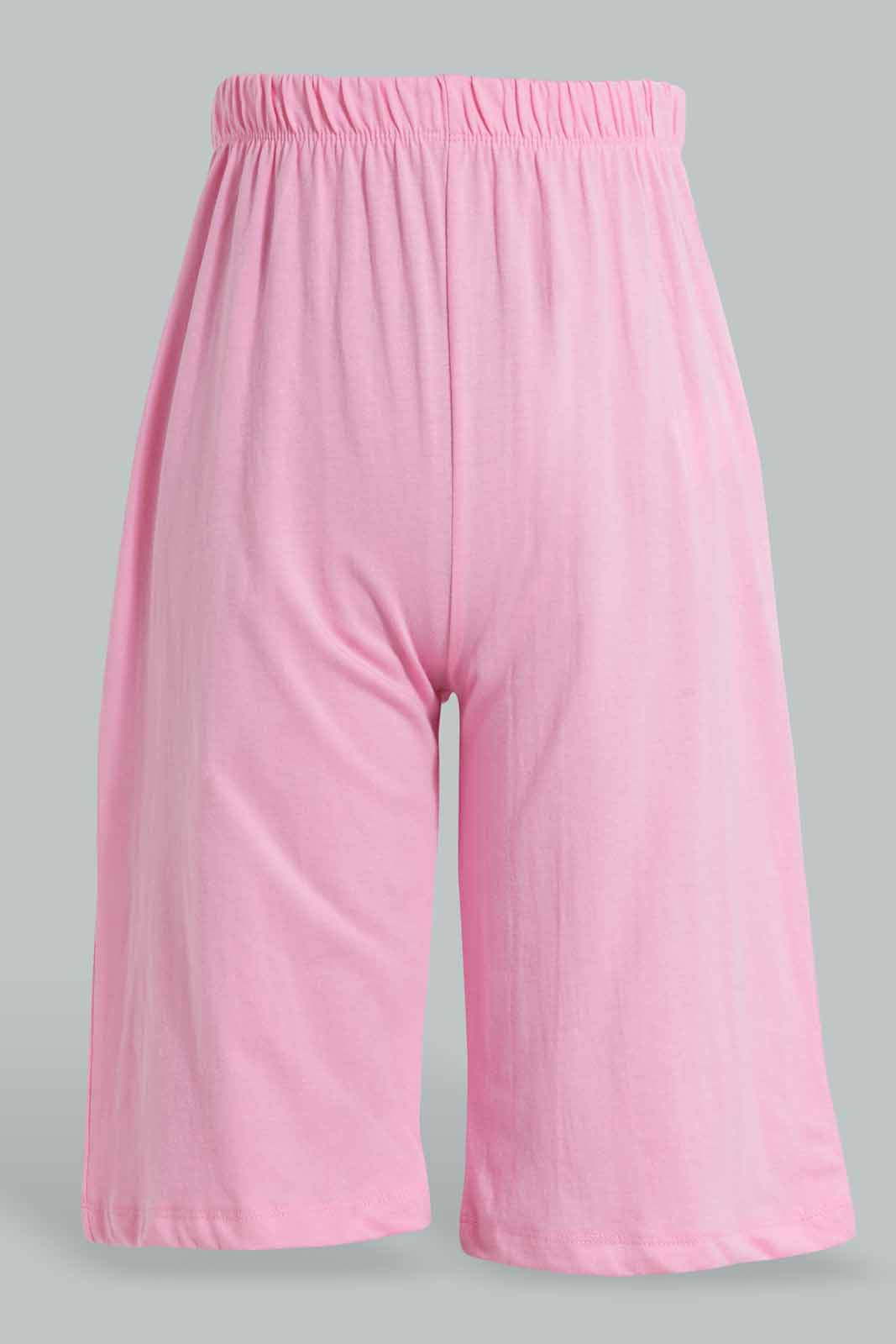 Redtag-Pink-Short-Sets-Pyjama-Sets-Senior-Girls-9 to 14 Years
