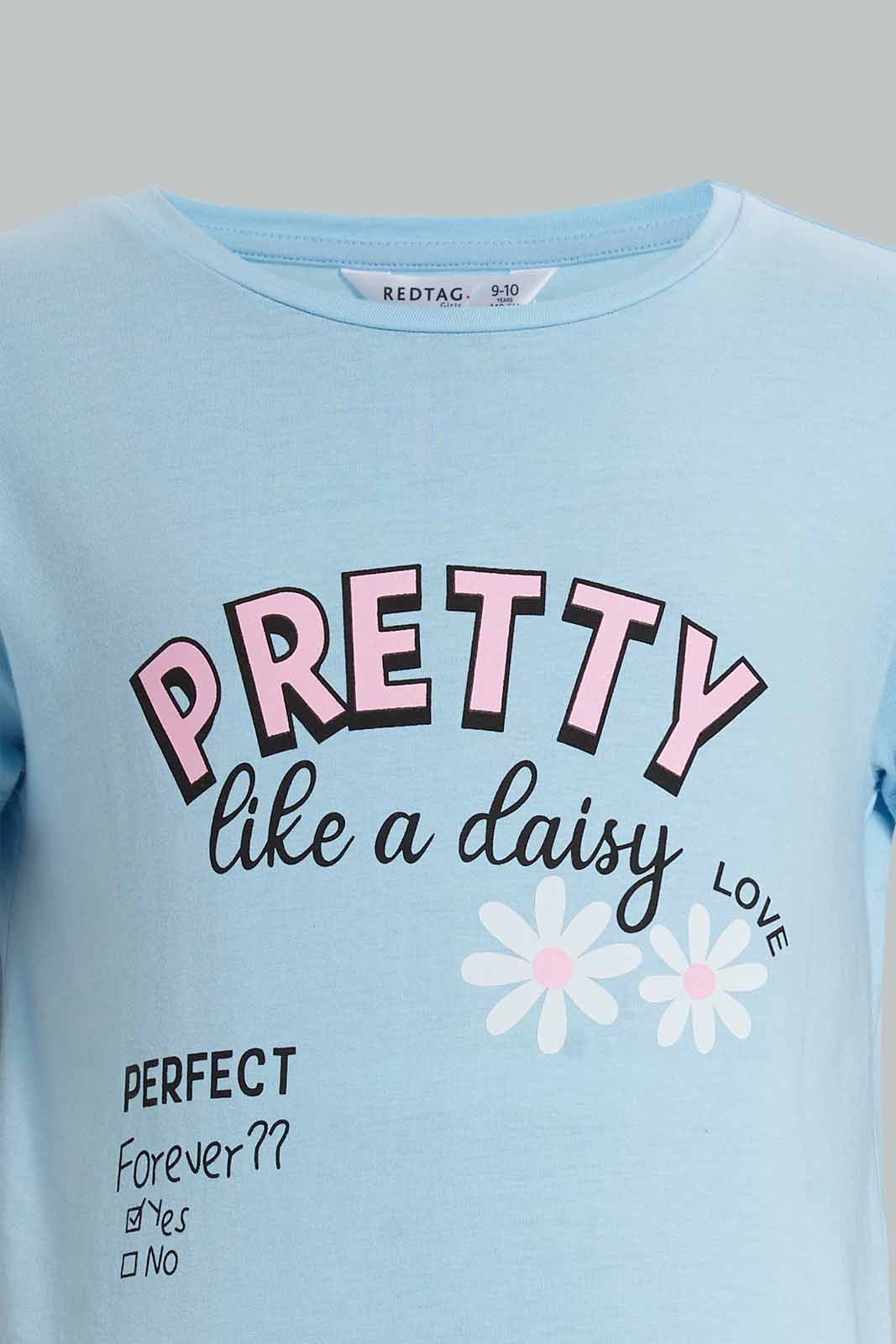 Redtag-Lt-Blue-Pajama-Sets-Pyjama-Sets-Senior-Girls-9 to 14 Years