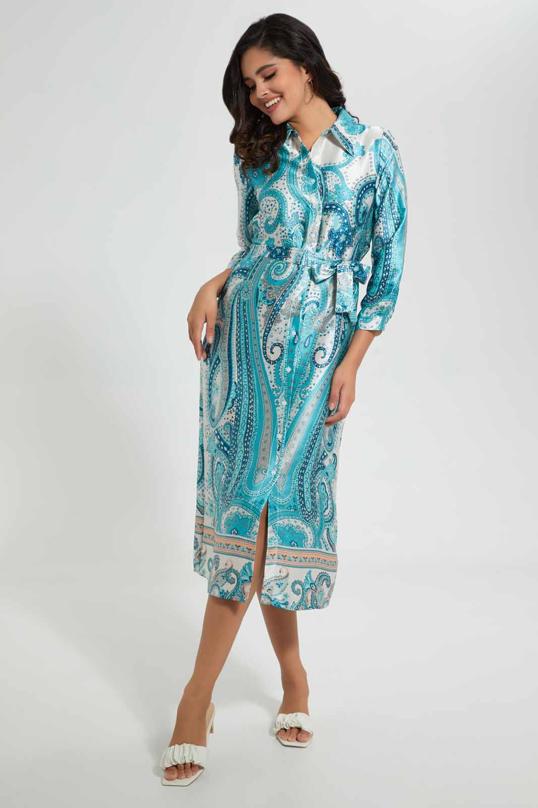 Redtag-Assorted-Printed-Shirt-Dress-Dresses-Women's-