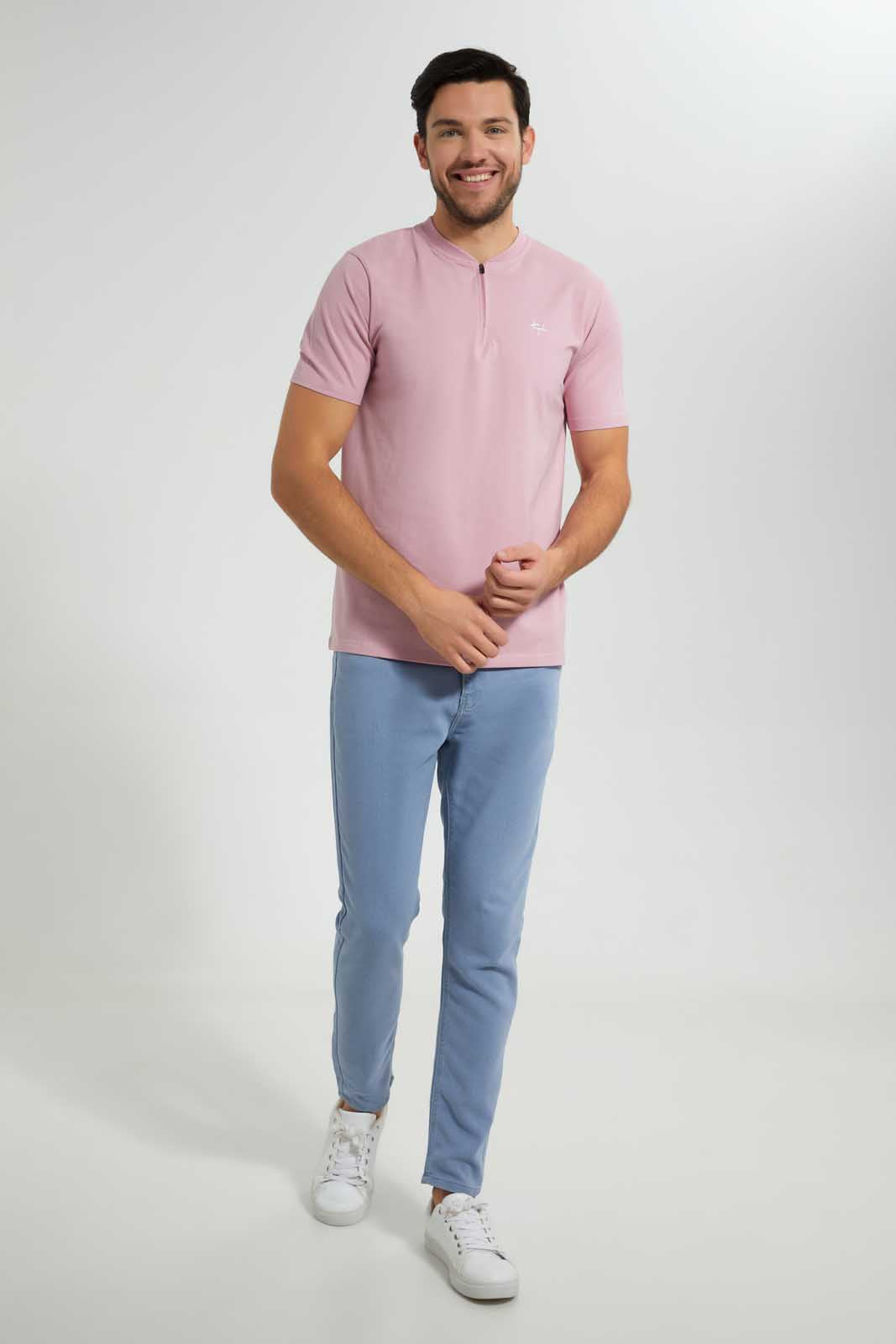 Lilac Stand Polo Shirt