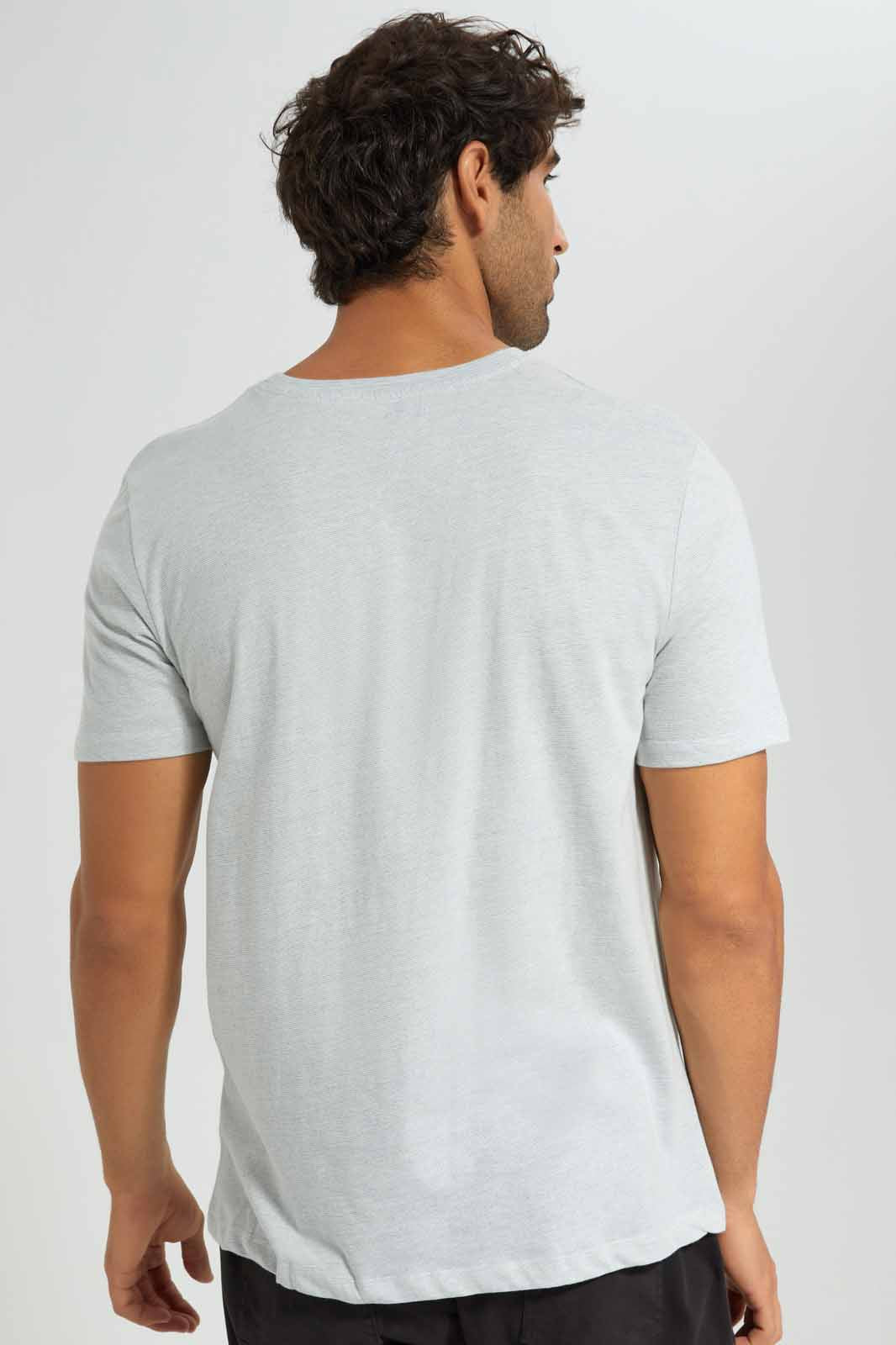 Redtag-White-Pin-Stripe-With-Emb-T-Shirt-Category:T-Shirts,-Colour:White,-Deals:New-In,-Filter:Men's-Clothing,-Men-T-Shirts,-New-In-Men,-Non-Sale,-S22C,-Section:Men-Men's-
