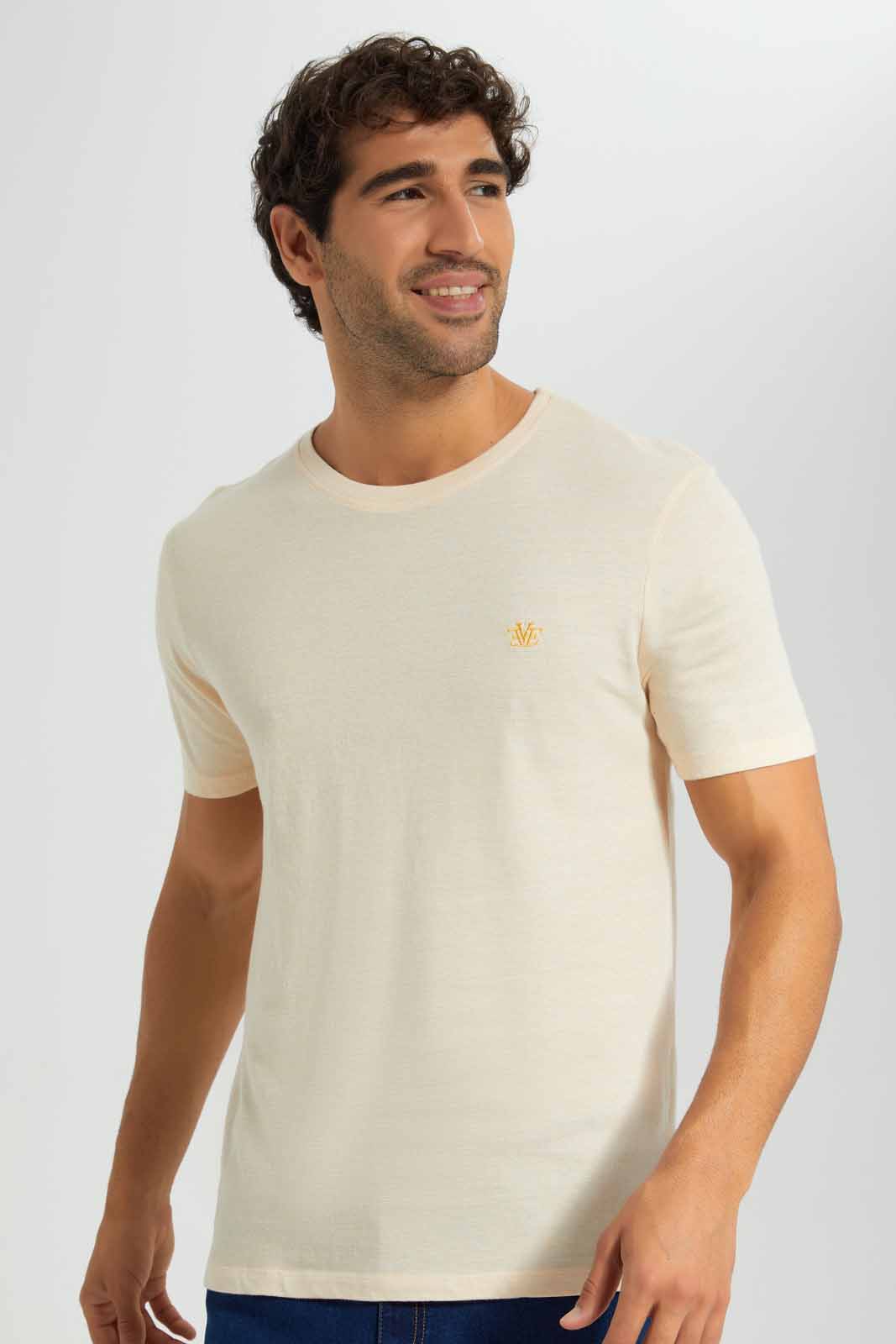Redtag-Yellow-Pin-Stripe-With-Emb-T-Shirt-Category:T-Shirts,-Colour:Yellow,-Deals:New-In,-Filter:Men's-Clothing,-Men-T-Shirts,-New-In-Men,-Non-Sale,-S22C,-Section:Men-Men's-
