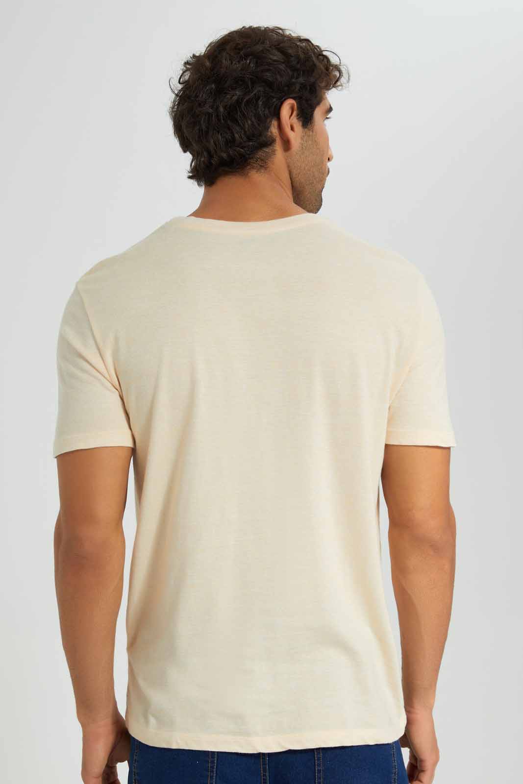 Redtag-Yellow-Pin-Stripe-With-Emb-T-Shirt-Category:T-Shirts,-Colour:Yellow,-Deals:New-In,-Filter:Men's-Clothing,-Men-T-Shirts,-New-In-Men,-Non-Sale,-S22C,-Section:Men-Men's-