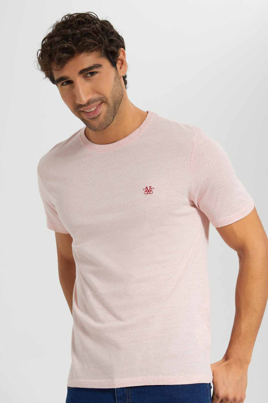 Redtag-Red-Pin-Stripe-With-Emb-T-Shirt-Category:T-Shirts,-Colour:Red,-Deals:New-In,-Filter:Men's-Clothing,-Men-T-Shirts,-New-In-Men,-Non-Sale,-S22C,-Section:Men-Men's-