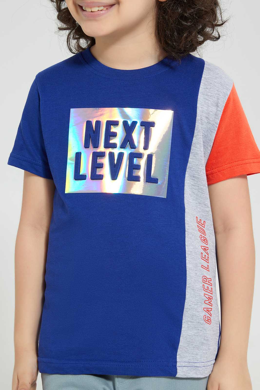 Blue Next Level T-Shirt