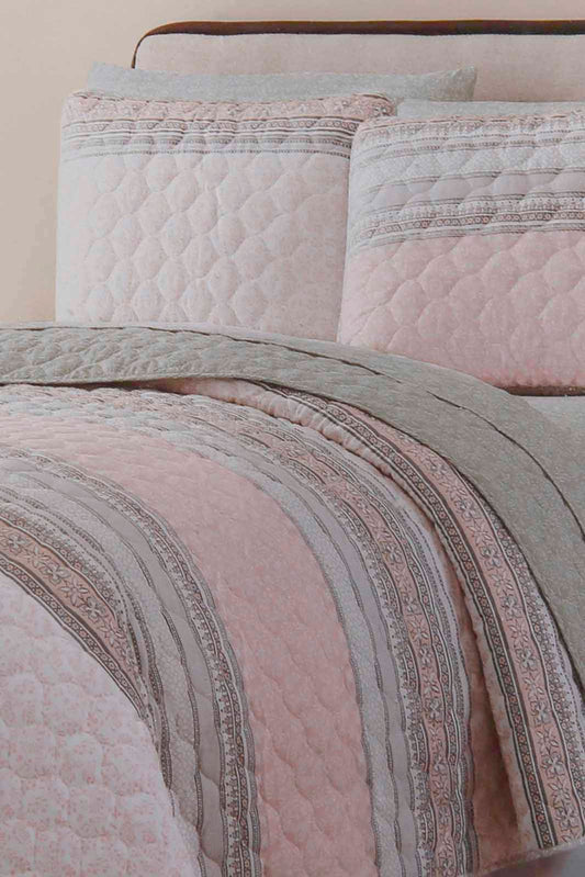 Redtag-Multi-Colour-2-Piece-Floral-Printed-Quilt-Set-
(Double-Size)-Category:Quilts,-Colour:Multicolour,-Deals:New-In,-Filter:Home-Bedroom,-HMW-BED-Quilts,-New-In-HMW-BED,-Non-Sale,-Section:Homewares,-W22O-Home-Bedroom-