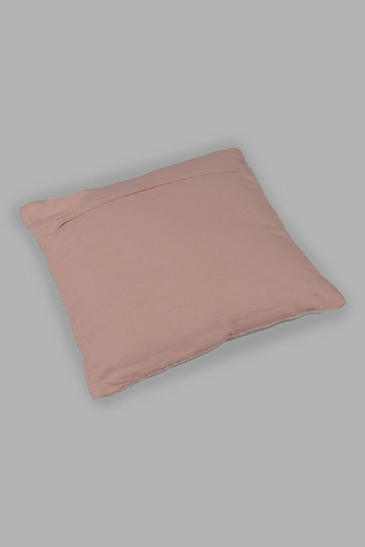 Redtag-Pink-Woven-Jacquard-Cushion-Category:Cushions,-Colour:Pink,-Deals:New-In,-Filter:Home-Bedroom,-HMW-BED-Cushions,-New-In-HMW-BED,-Non-Sale,-Section:Homewares,-W22O-Home-Bedroom-