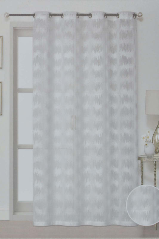Redtag-White-1-Piece-Geometric-Sheer-Curtain-Category:Curtains,-Colour:White,-Filter:Home-Bedroom,-HMW-BED-Curtains,-Non-Sale,-S22C,-Section:Homewares-Home-Bedroom-