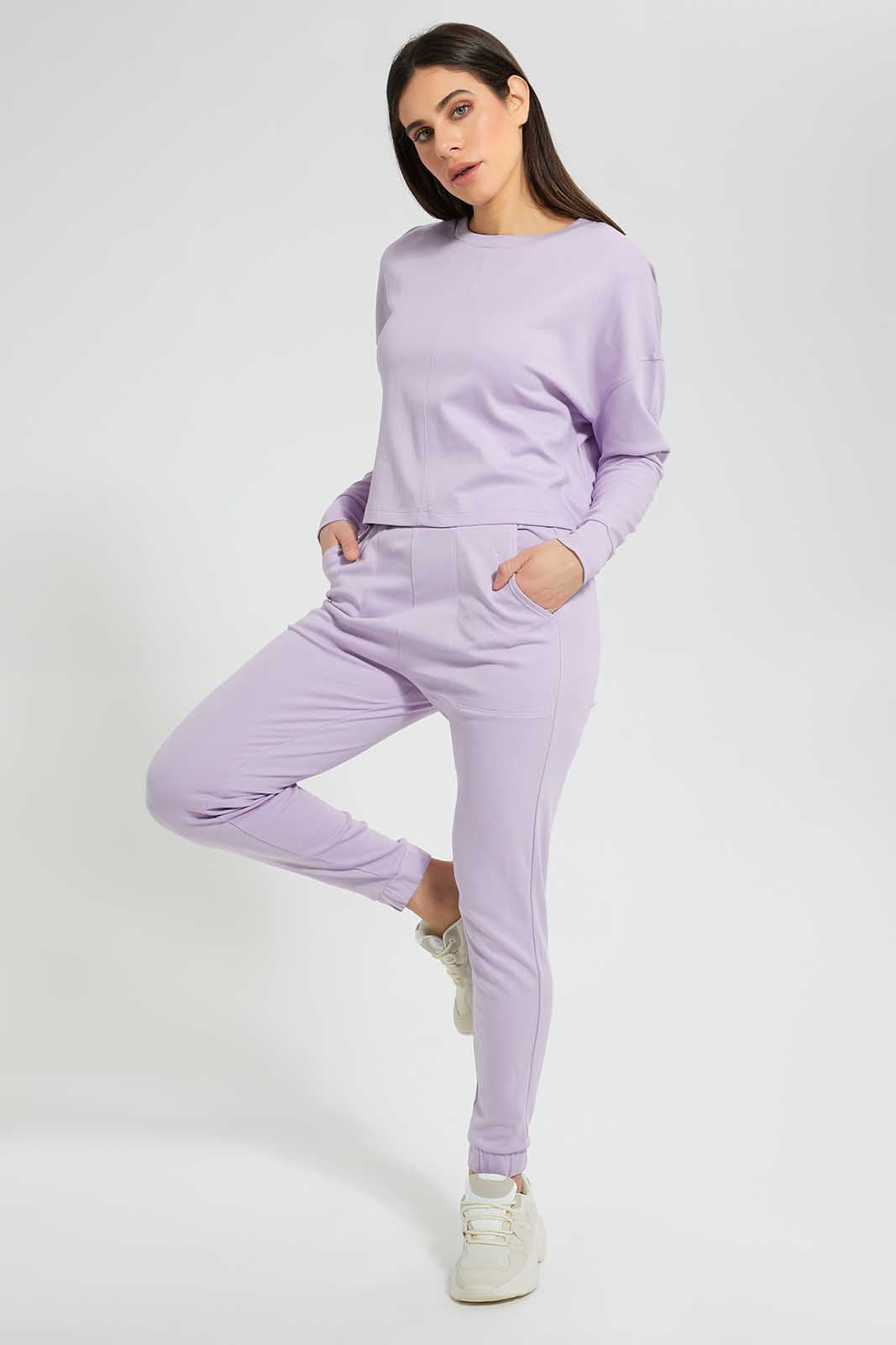 Redtag-Lilac-Lightweight-Loungewear-Pant-Category:Joggers,-Colour:Lilac,-Deals:4-For-90,-Deals:Sale,-Filter:Women's-Clothing,-S22C,-Sale-Women-APL,-Section:Women,-Women-Joggers,-Women-Loungewear-Pants-Women's-