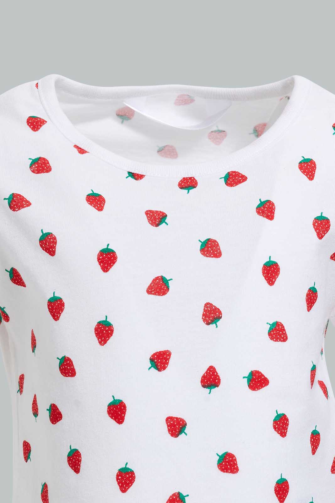 Redtag-Multi-Colour-2Pc-Pack-T-Shirt-Graphic-T-Shirts-Infant-Girls-3 to 24 Months