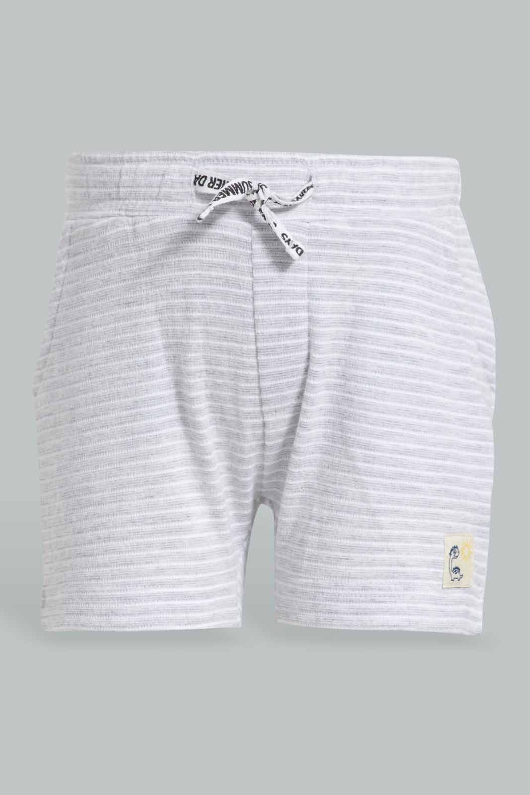 Redtag-Grey-Melange-Casual-Set-(2-Pack)-Category:Sets,-Colour:Grey,-Deals:New-In,-Filter:Infant-Boys-(3-to-24-Mths),-INB-Sets,-New-In-INB-APL,-Non-Sale,-S22C,-Section:Kidswear-Infant-Boys-