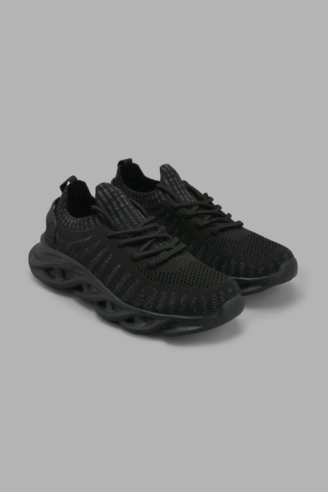 Redtag-Triple-Black-Chunky-Sneaker-BSR-Trainers,-Category:Trainers,-Colour:Black,-Filter:Boys-Footwear-(5-to-14-Yrs),-New-In,-New-In-BSR-FOO,-Non-Sale,-S22C,-Section:Boys-(0-to-14Yrs)-Senior-Boys-5 to 14 Years