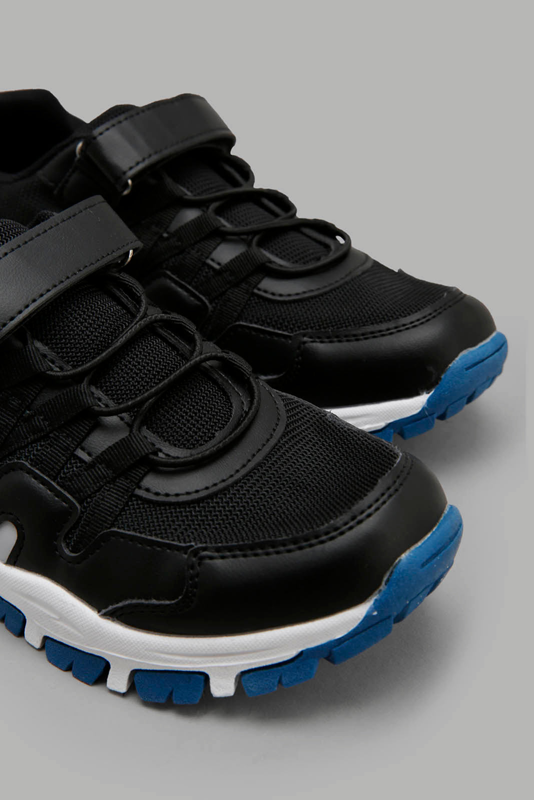 Redtag-Black-Cut-Out-Upper-Trekker-BSR-Trainers,-Category:Trainers,-Colour:Black,-Filter:Boys-Footwear-(5-to-14-Yrs),-New-In,-New-In-BSR-FOO,-Non-Sale,-Section:Boys-(0-to-14Yrs),-W22O-Senior-Boys-5 to 14 Years
