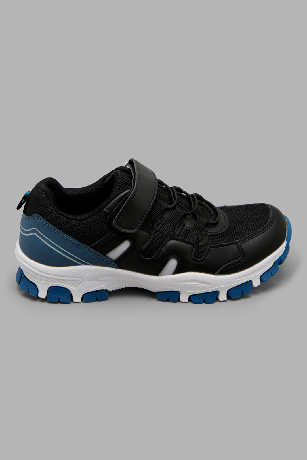 Redtag-Black-Cut-Out-Upper-Trekker-BSR-Trainers,-Category:Trainers,-Colour:Black,-Filter:Boys-Footwear-(5-to-14-Yrs),-New-In,-New-In-BSR-FOO,-Non-Sale,-Section:Boys-(0-to-14Yrs),-W22O-Senior-Boys-5 to 14 Years