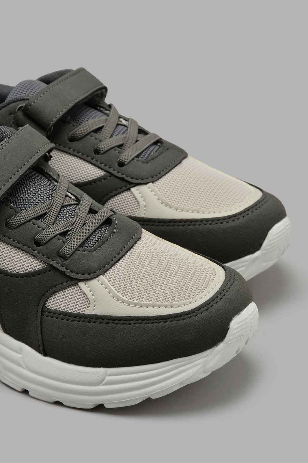 Redtag-Grey-Fabric-Block-Sneaker-BSR-Trainers,-Category:Trainers,-Colour:Grey,-Filter:Boys-Footwear-(5-to-14-Yrs),-New-In,-New-In-BSR-FOO,-Non-Sale,-Section:Boys-(0-to-14Yrs),-W22O-Senior-Boys-5 to 14 Years